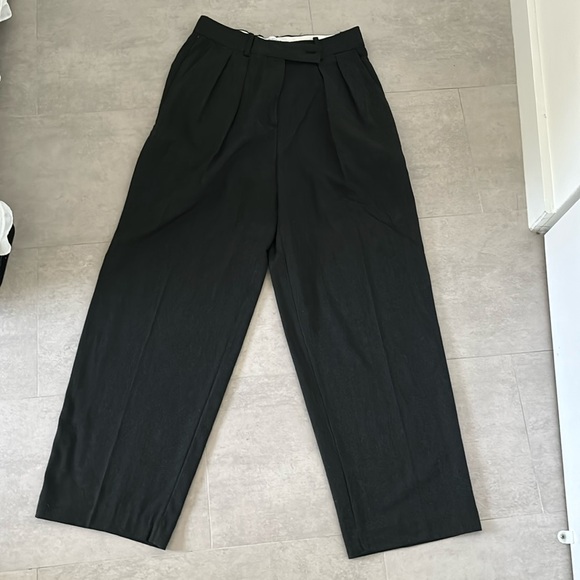 Zara Pants - Zara dressy high twisted  gray trousers